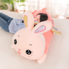 天乐毛绒玩具 炫彩天使趴兔