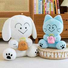 酷绒玩具 守护天使便便狗便便猫