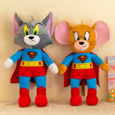 巧布玩具 汤姆猫和老鼠杰瑞