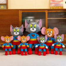 巧布玩具 汤姆猫和老鼠杰瑞