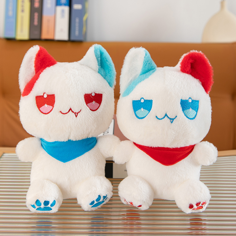 异色猫，天倪毛绒玩具