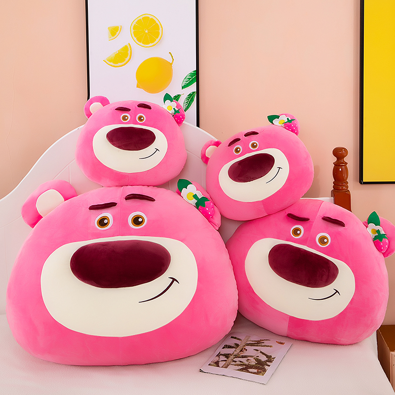 草熊熊靠枕，巧布玩具网供