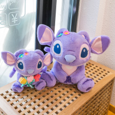 巧布玩具网供 抱花史迪迪