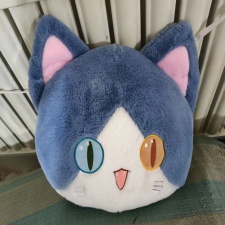沃州毛绒玩具 异瞳猫靠枕 整款下架