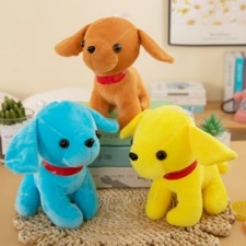 围脖狗,菲乐毛绒玩具 围脖狗,菲乐毛绒玩具