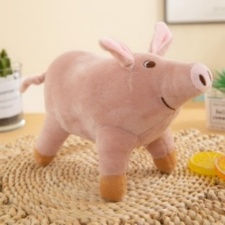 仿真猪,菲乐毛绒玩具 仿真猪,菲乐毛绒玩具