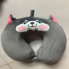 哈士奇颈枕,龙华毛绒玩具 哈士奇颈枕,龙华毛绒玩具