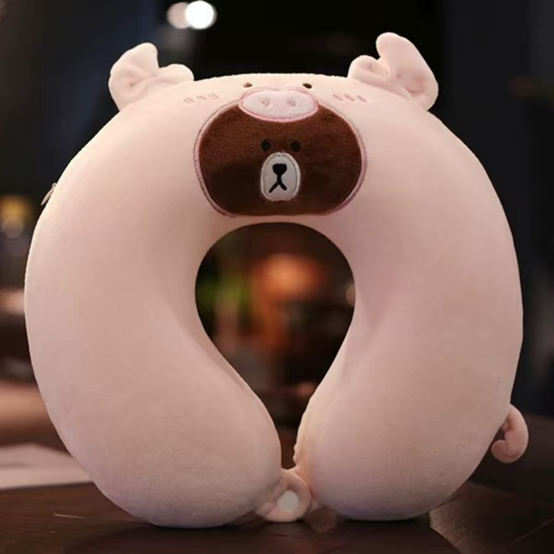 轻松熊抱枕，龙华毛绒玩具