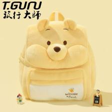 正版维尼熊双肩背包,乐珩毛绒玩具包厂 正版维尼熊双肩背包,乐珩毛绒玩具包厂