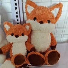跑跑狐狸,三人行毛绒玩具 跑跑狐狸,三人行毛绒玩具