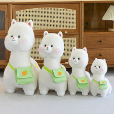 抱抱熊玩具 背包羊駝