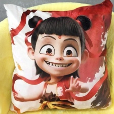 嘉然毛絨玩具 哪吒抱枕