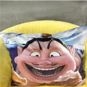 方形抱枕（帶內(nèi)膽）坐墊，嘉然毛絨玩具