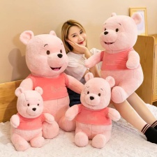 粉色维尼尼,增义毛绒玩具 粉色维尼尼,增义毛绒玩具