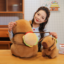 米諾網(wǎng)供 水豚漢堡背包水豚