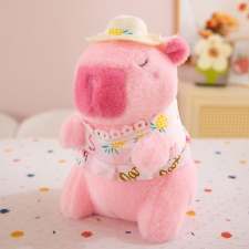 米諾網(wǎng)供 粉色夏日水豚可愛夏天卡皮巴拉