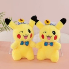 太阳花皮卡卡精品毛绒玩具八寸娃娃机公仔(整袋起售,童乐天毛绒玩具厂 太阳花皮卡卡精品毛绒玩具八寸娃娃机公仔(整袋起售,童乐天毛绒玩具厂