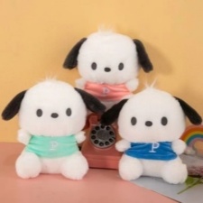 洽洽狗可爱小狗毛绒玩具八寸精品娃娃机十个起售,童乐天毛绒玩具厂 洽洽狗可爱小狗毛绒玩具八寸精品娃娃机十个起售,童乐天毛绒玩具厂