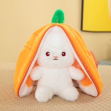 變裝拉鏈兔子蘿卜