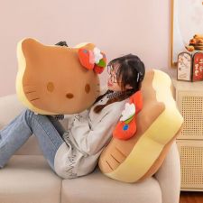 面包卡特猫抱枕睡觉床上靠枕毛绒玩偶可爱超萌生日礼物玩具