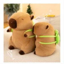 背包水豚可爱精品毛绒玩偶卡皮巴拉毛绒玩具可爱水豚娃娃送礼物,若楠毛绒玩具厂 背包水豚可爱精品毛绒玩偶卡皮巴拉毛绒玩具可爱水豚娃娃送礼物,若楠毛绒玩具厂