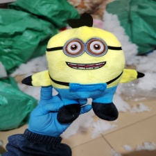 小黄人可爱卡通毛绒玩具爆款七寸娃娃机公仔婚庆礼品玩偶,郎硕毛绒玩具厂 小黄人可爱卡通毛绒玩具爆款七寸娃娃机公仔婚庆礼品玩偶,郎硕毛绒玩具厂