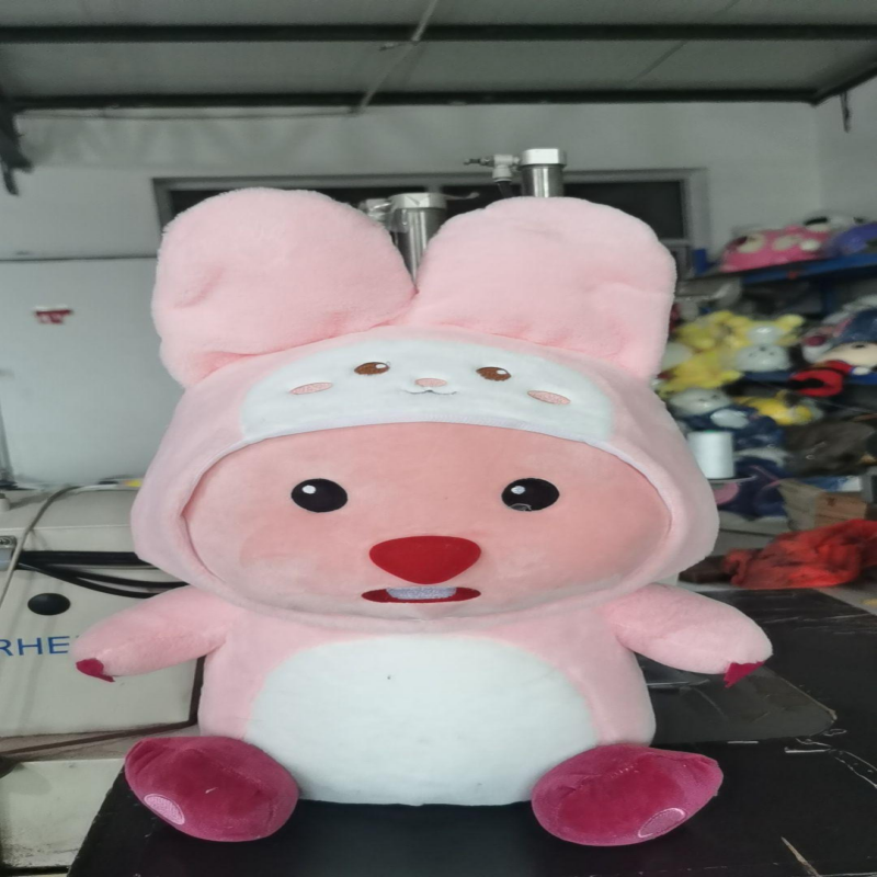 海狸变身美乐乐爆款精品卡通毛绒玩具时尚精品公仔玩偶，乐雯毛绒玩具