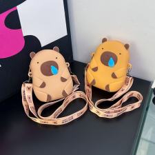 流鼻涕水豚硅胶包爆款精品卡皮巴拉单肩包外出包包,日日新网供 流鼻涕水豚硅胶包爆款精品卡皮巴拉单肩包外出包包,日日新网供
