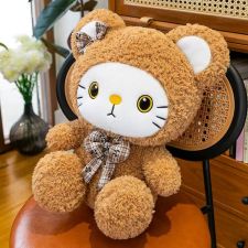 爆款kt猫毛绒玩具可爱猫咪玩偶抱公仔睡觉女生娃娃抱枕生日礼物,文德毛绒玩具 爆款kt猫毛绒玩具可爱猫咪玩偶抱公仔睡觉女生娃娃抱枕生日礼物,文德毛绒玩具