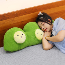 表情豌豆抱枕