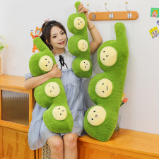 表情豌豆抱枕