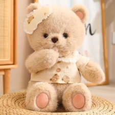 金貂小熊,艺美毛绒玩具 金貂小熊,艺美毛绒玩具