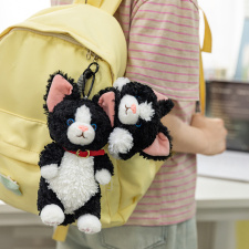 掌中宝德文猫,云酷毛绒玩具 掌中宝德文猫,云酷毛绒玩具