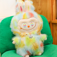 新款高品质彩色拉布布毛绒公仔马卡龙毛绒公仔送朋友生日礼品,皮皮乐园毛绒玩具 新款高品质彩色拉布布毛绒公仔马卡龙毛绒公仔送朋友生日礼品,皮皮乐园毛绒玩具