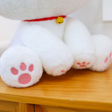 璃花猫动物玩偶可爱送礼物生日床上摆件