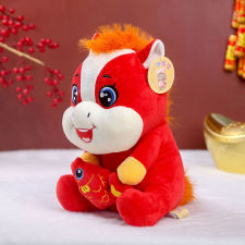 马年吉祥物红货,业丰毛绒玩具厂 马年吉祥物红货,业丰毛绒玩具厂