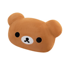 呆萌轻松熊大号毛绒抱枕玩偶拉拉熊双面床头靠枕可爱毛绒玩具礼物