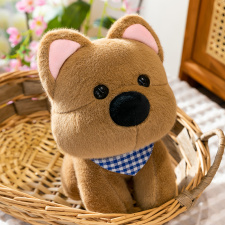 西高地小狗毛絨玩具歐貂絨