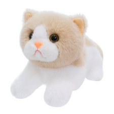 仿真趴貓毛絨玩具