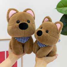 西高地小狗毛絨玩具歐貂絨