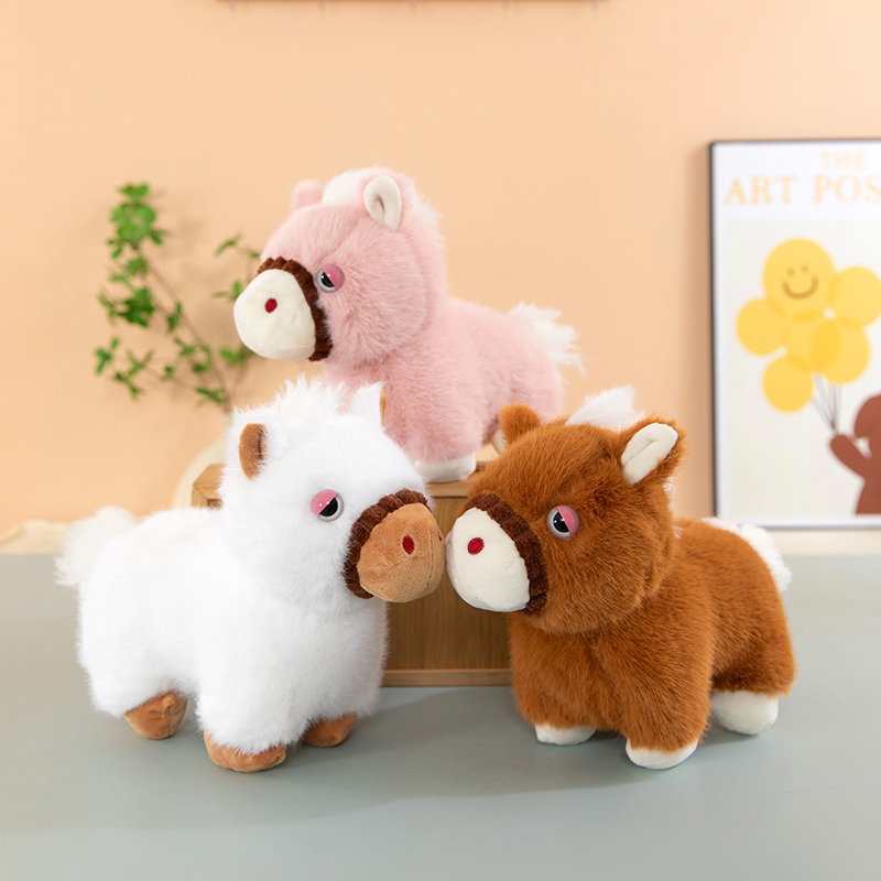 8寸小馬毛絨玩具25厘米0.12kg，米諾網供