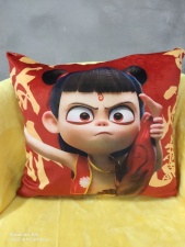 嘉然毛绒玩具 方形枕（带内胆）