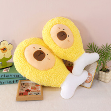 卡皮巴拉炸鸡腿批货跨境大号婚庆玩偶娃娃机公仔,浩发玩具网供 卡皮巴拉炸鸡腿批货跨境大号婚庆玩偶娃娃机公仔,浩发玩具网供