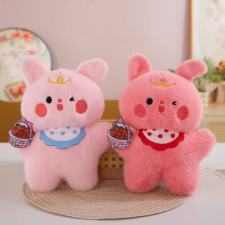 花篮兔欧貂绒,涵硕毛绒玩具 花篮兔欧貂绒,涵硕毛绒玩具