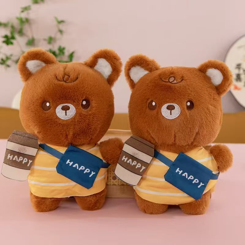 男女通用卡通形象兔绒PP棉，涵硕毛绒玩具