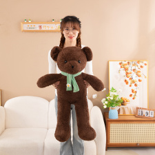 毛绒玩具可爱泰迪熊小熊公仔布娃娃儿童生日礼物送女朋友围巾,腾安毛绒玩具 毛绒玩具可爱泰迪熊小熊公仔布娃娃儿童生日礼物送女朋友围巾,腾安毛绒玩具