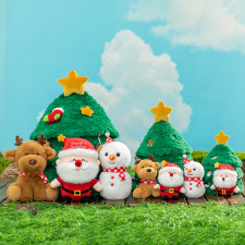 创意圣诞树包(含里面玩偶)有版权,云酷毛绒玩具 创意圣诞树包(含里面玩偶)有版权,云酷毛绒玩具