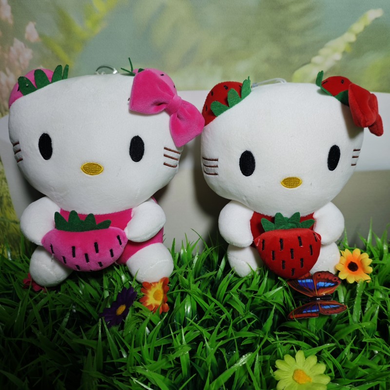 精品	草莓kt猫，伟平玩具