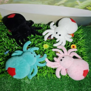 精品	仿真歐貂蜘蛛，偉平玩具