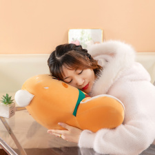 薯条汉堡座椅靠垫护腰办公室久坐腰枕午休靠枕工位腰部支撑靠背垫